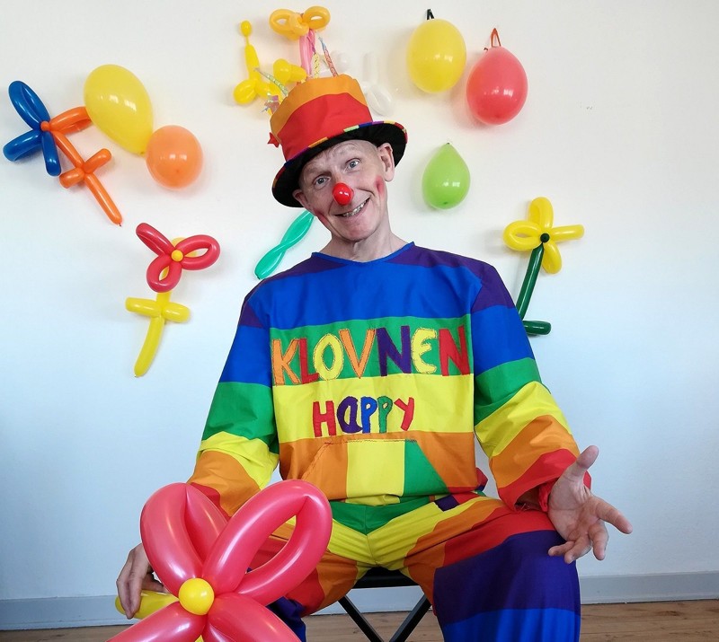 Klovnen happy