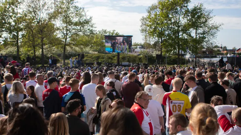 Fodbold fest på Streetfood