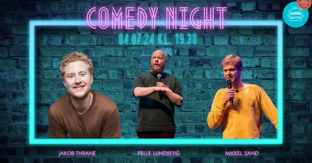 Comedy på Streetfood